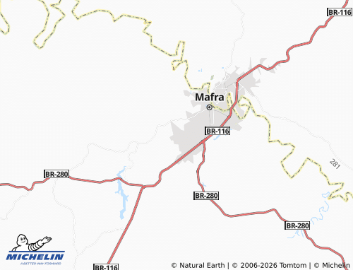 MICHELIN Vila Nova map - ViaMichelin