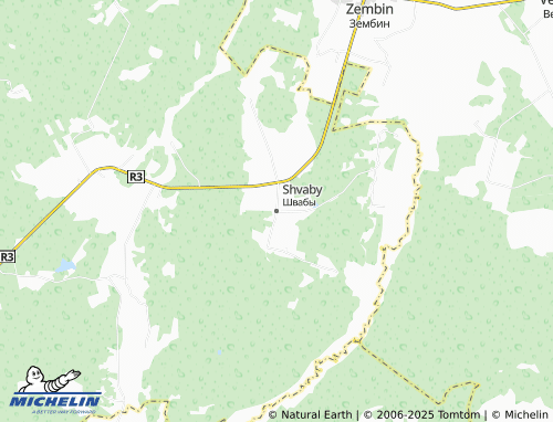 MICHELIN Shvaby map - ViaMichelin