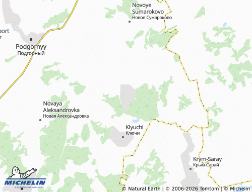 MICHELIN-Landkarte Chirkovo - ViaMichelin
