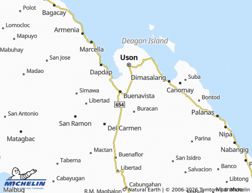 Mappa MICHELIN Mabini - ViaMichelin