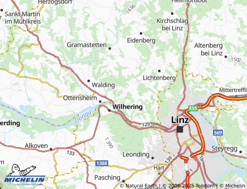 MICHELIN Dürnberg map - ViaMichelin