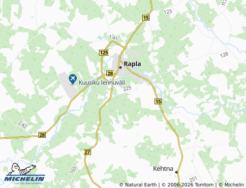 Mapa MICHELIN Väljataguse - ViaMichelin