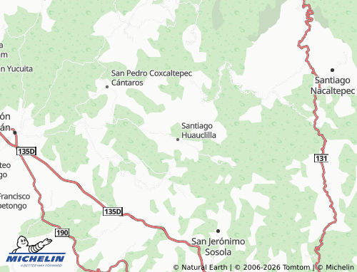 MICHELIN-Landkarte Calvario - ViaMichelin