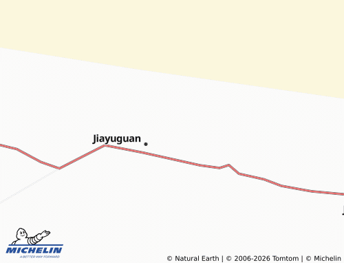 MICHELIN Kiayukwan map - ViaMichelin