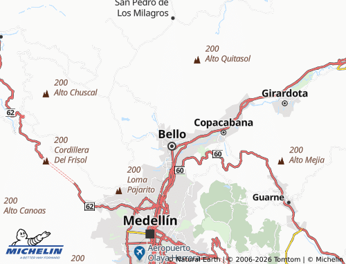 Carte MICHELIN El Mirador - ViaMichelin