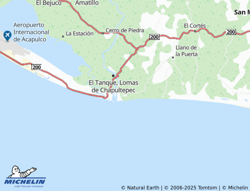 MICHELIN San José Guatemala map - ViaMichelin