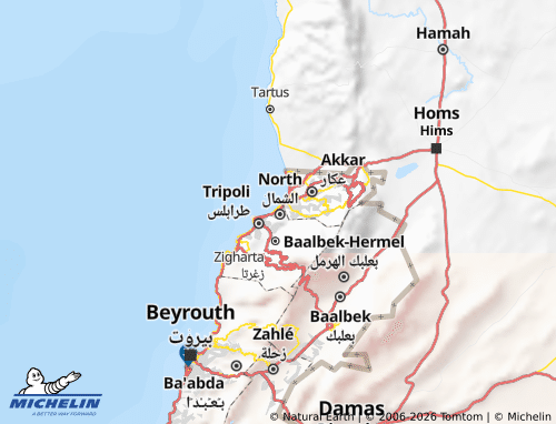 Mapa MICHELIN al-Miniyah al-Danniyah - ViaMichelin