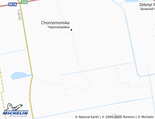 MICHELIN Semenivka map - ViaMichelin