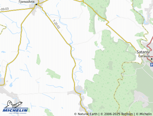 MICHELIN Novosilka map - ViaMichelin