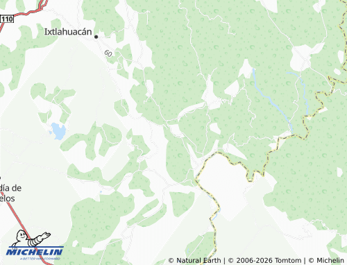 Mappa MICHELIN Higueras de Santa Rosa - ViaMichelin