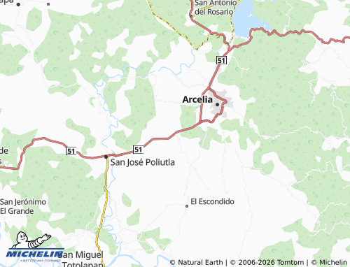 Mappa MICHELIN Santo Niño - ViaMichelin