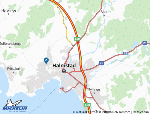 MICHELIN Frennarp map - ViaMichelin