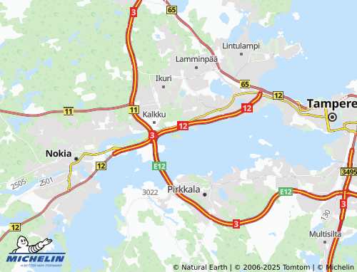 MICHELIN Villilänsaari map - ViaMichelin