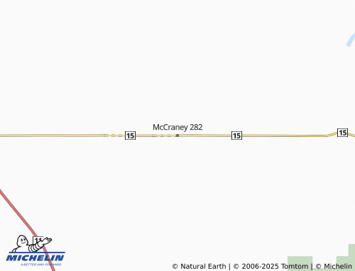 MICHELIN McCraney 282 map - ViaMichelin