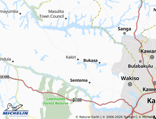 Mappa MICHELIN Kakiri - ViaMichelin