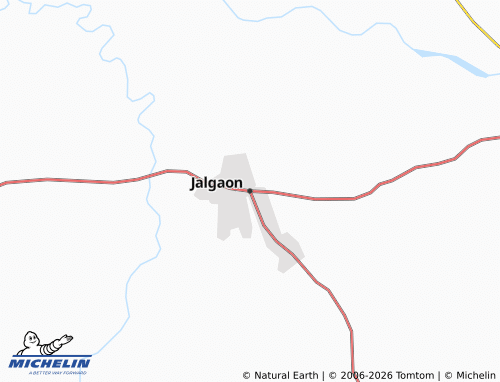 Kaart MICHELIN Jalgaon - ViaMichelin