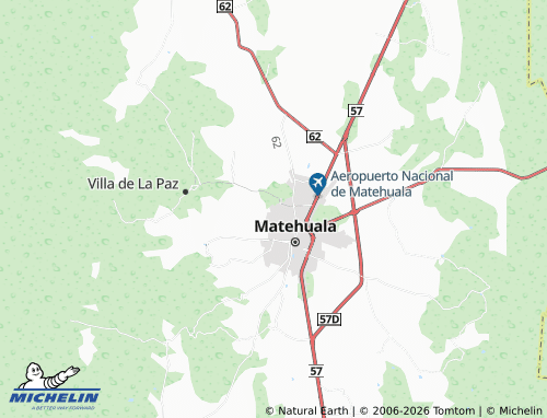 Carte MICHELIN Los Pinos Poniente - ViaMichelin