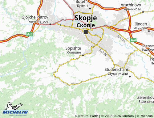Mapa MICHELIN Rakotinci - ViaMichelin