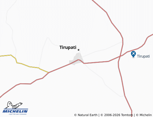 MICHELIN Renigunta map - ViaMichelin