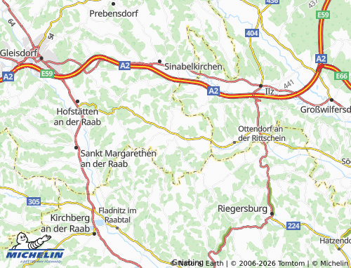 Mappa MICHELIN Markt Hartmannsdorf - ViaMichelin