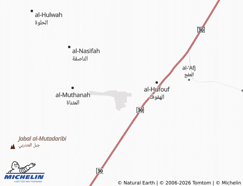 Mappa MICHELIN al-Reen - ViaMichelin