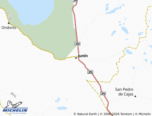 Mapa MICHELIN Junín - ViaMichelin