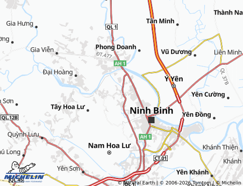 Mappa MICHELIN Ninh Hòa - ViaMichelin