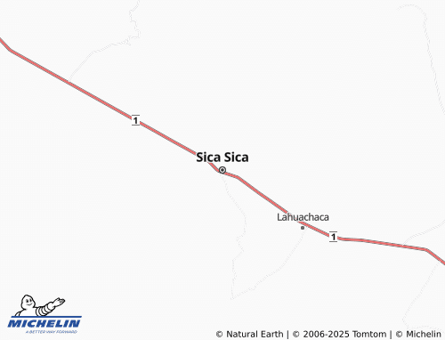 MICHELIN Sica Sica map - ViaMichelin