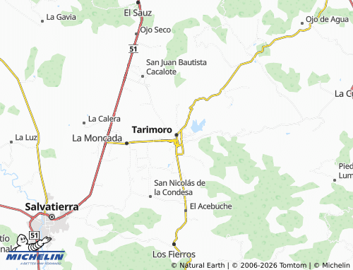 Mapa MICHELIN Tarimoro - ViaMichelin