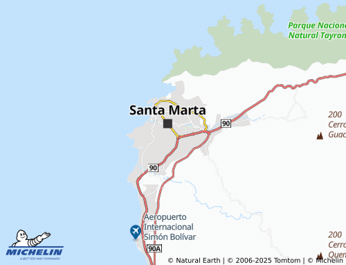 Carte MICHELIN Ciudadela 20 de Julio - ViaMichelin
