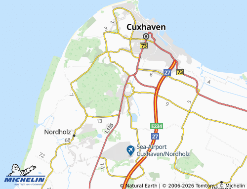 MICHELIN Altenwalde map - ViaMichelin