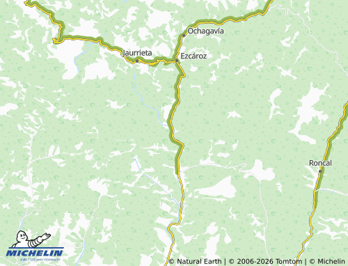 MICHELIN-Landkarte Sarriés - ViaMichelin