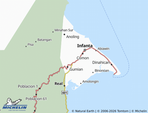 MICHELIN Agos-Agos map - ViaMichelin