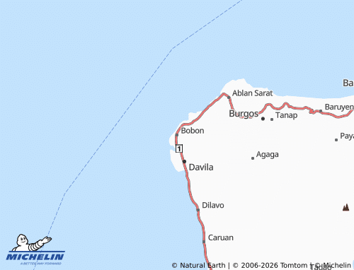 MICHELIN Bobon map - ViaMichelin