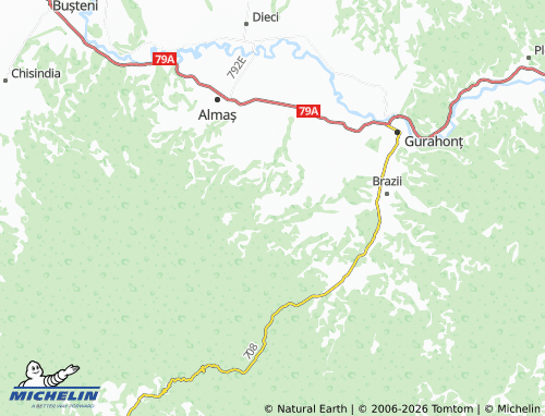 Carte MICHELIN Mustești - ViaMichelin