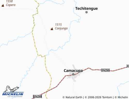 MICHELIN Cacimba map - ViaMichelin