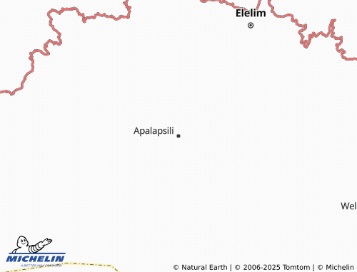 MICHELIN Apalapsili map - ViaMichelin