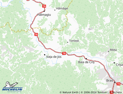Carte MICHELIN Șteia - ViaMichelin