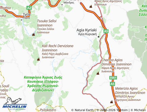 Carte MICHELIN Vargiades - ViaMichelin