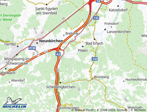 MICHELIN Schiltern map - ViaMichelin