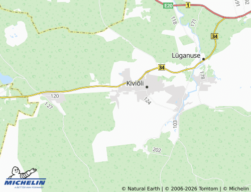 Carte MICHELIN Salaküla - ViaMichelin
