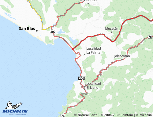 Mapa MICHELIN Aticama - ViaMichelin