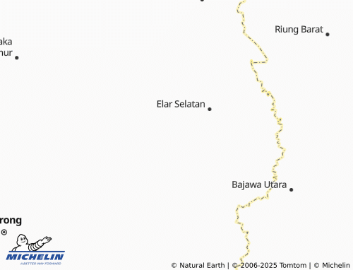 MICHELIN Paan Waru map - ViaMichelin