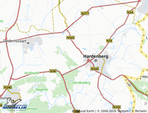 MICHELIN Heemserveen map - ViaMichelin