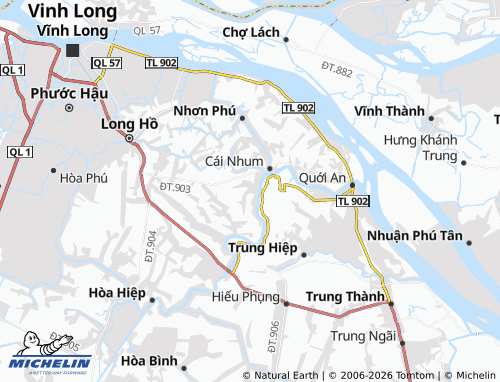 Mapa MICHELIN Tân An Hội - ViaMichelin