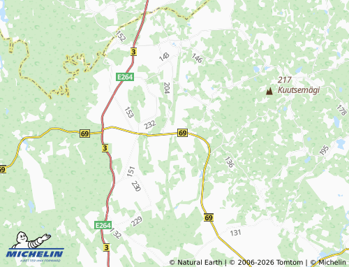 MICHELIN-Landkarte Ädu - ViaMichelin