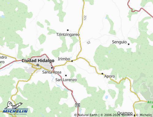 Mapa MICHELIN Siglo XXI - ViaMichelin