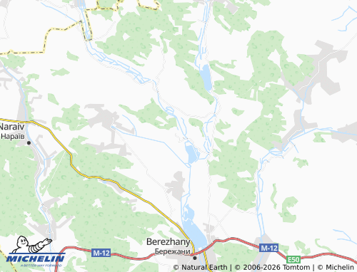 Mappa MICHELIN Pidlisne - ViaMichelin