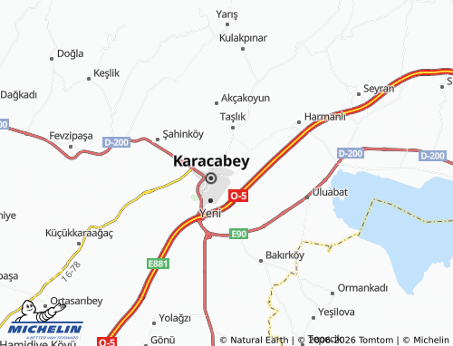 Mappa MICHELIN Esentepe - ViaMichelin