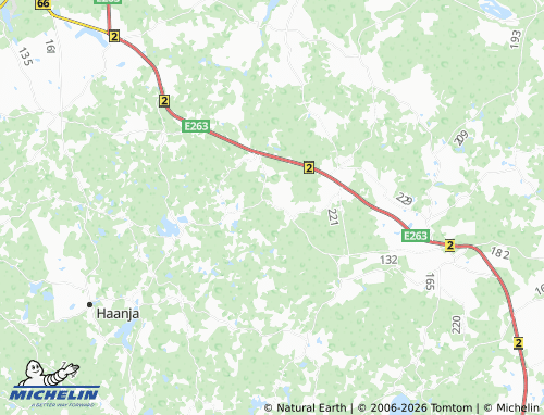 Kaart MICHELIN Halla - ViaMichelin